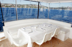 Charter Boat Bacchus Dining